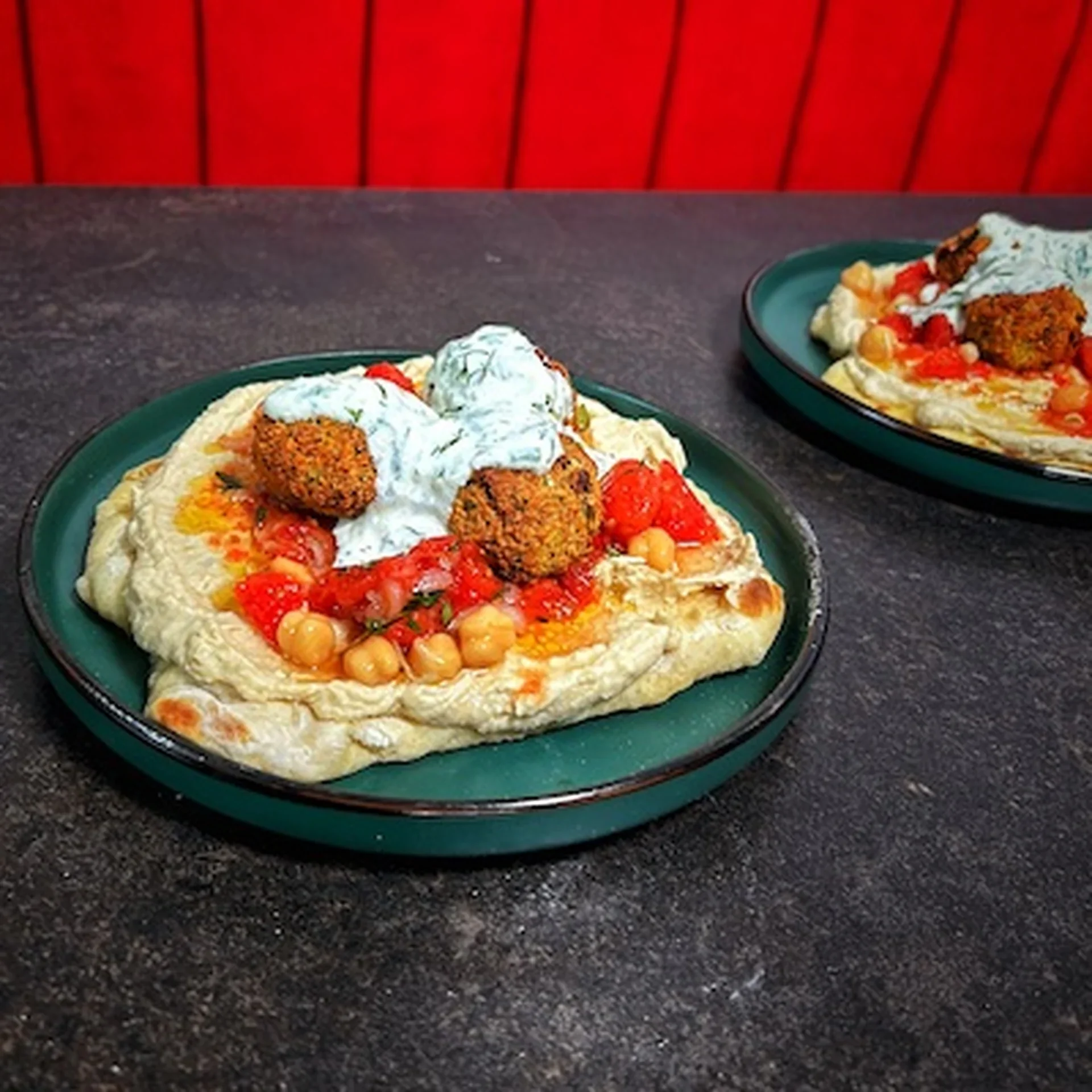The Only Falafel And Hummus Flatbread You Need To Know