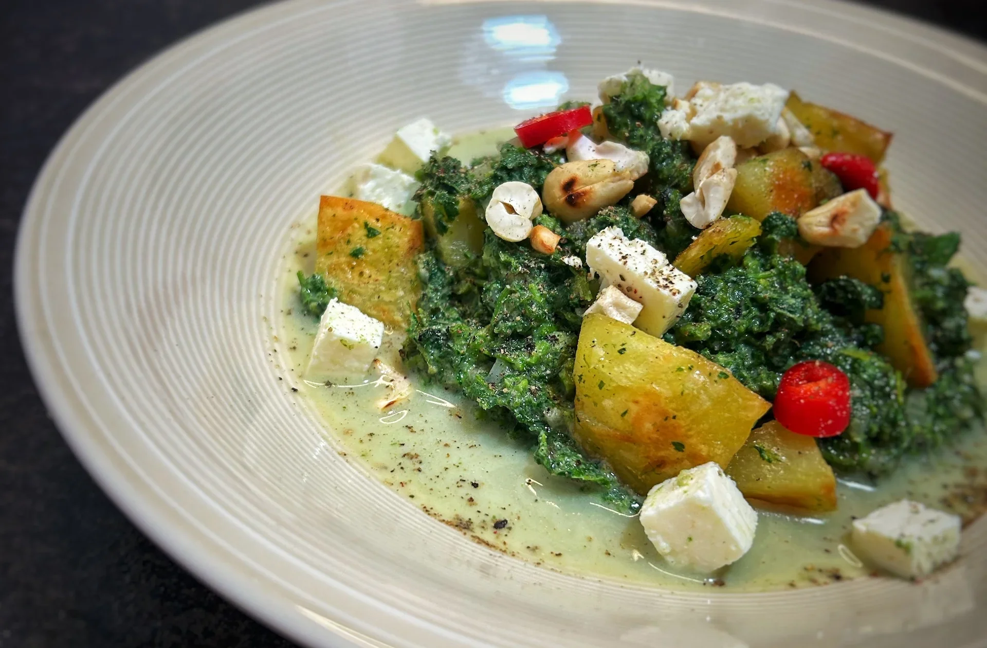 Springtime Mash with Nettles and Wild Garlic