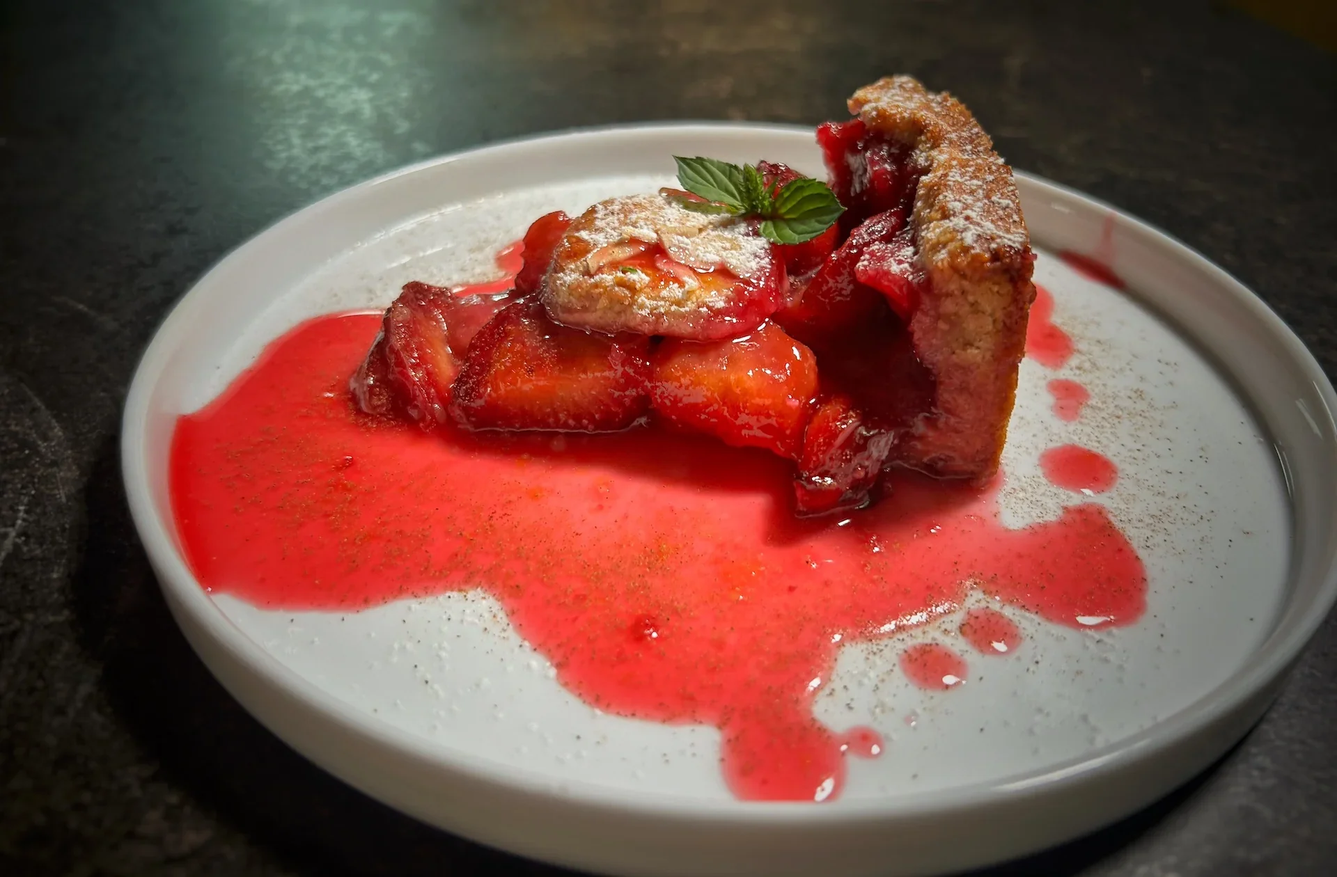 Fresh Fruit Linzer Torte