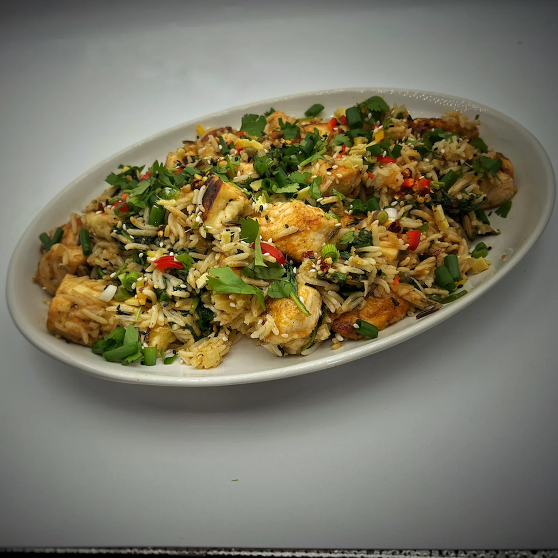 Creamy Chicken and Rice with a Twist